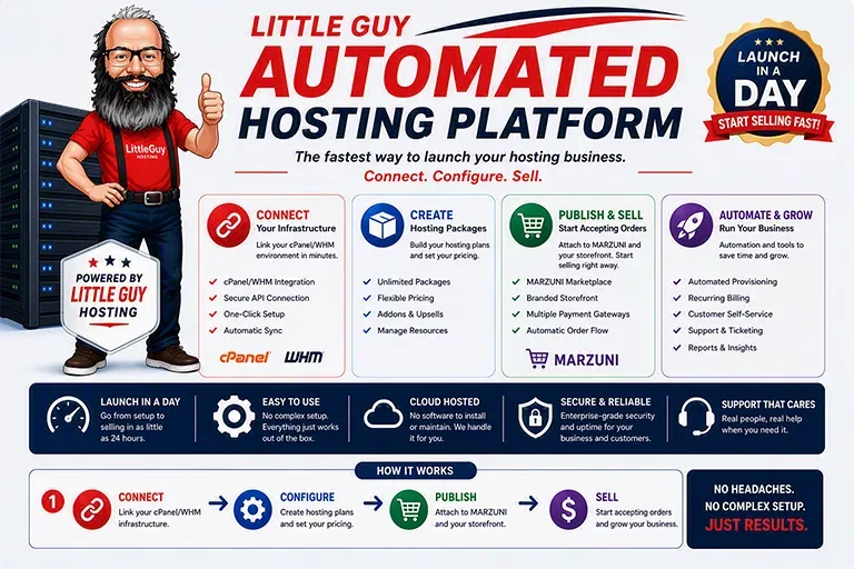 Little Guy Automated Hosting Platform
