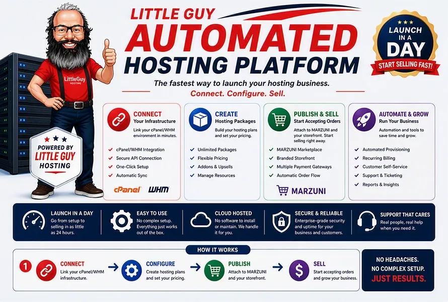 Little Guy Automated Hosting Platform
