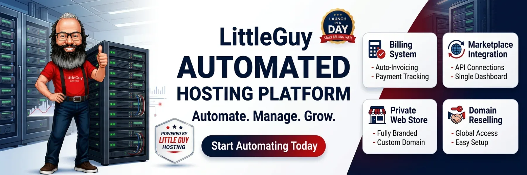 Little Guy Automated Hosting Platform
